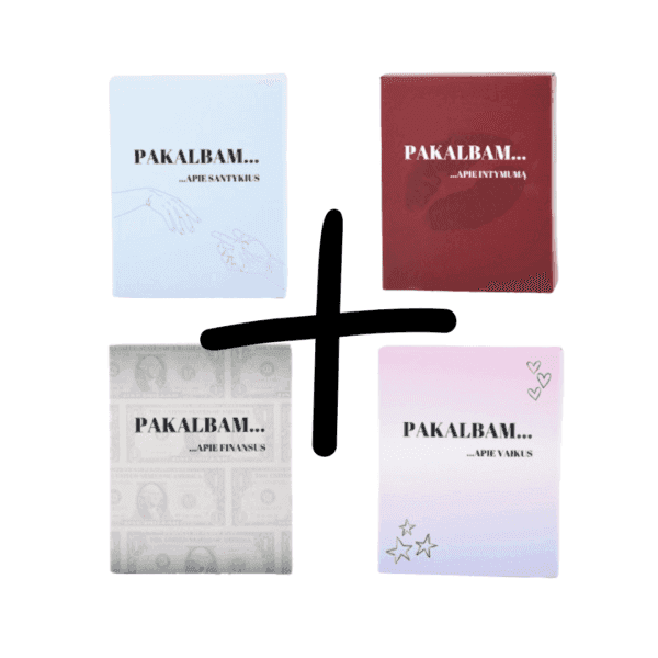 Pokalbių žaidimų rinkinys MAXI